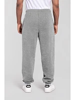 Fruit of the Loom Iconic Premium Joggingové nohavice s elastickými manžetami z hrubej bavlny 16.4056, atletická melírovaná farba Fruit of the Loom Iconic Premium Joggingové nohavice s elastickými manžetami z hrubej bavlny 16.4056, atletická melírovaná farba