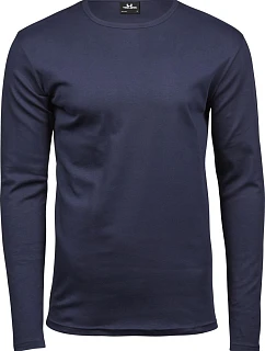 TJ 530 Pánské tričko Interlock s dlouhým rukávem model 22497140 navy - Tee Jays