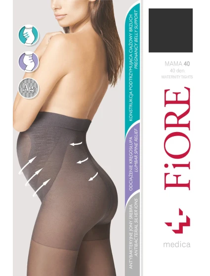 Fiore Mama 40 den M5209 farba:čierna