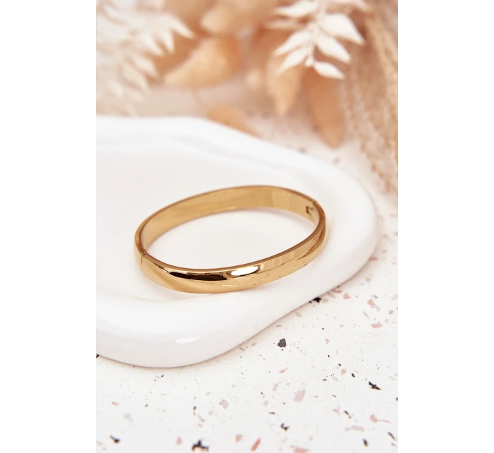 Náramek ze nerezové oceli zlatý Náramek ze nerezové oceli zlatý