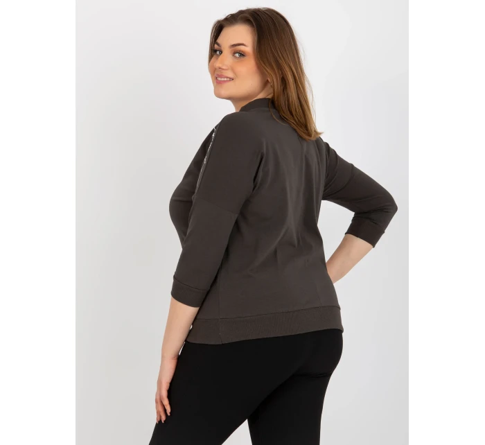 Dámska blúzka RV BZ 8459.10X tmavá khaki - FPrice