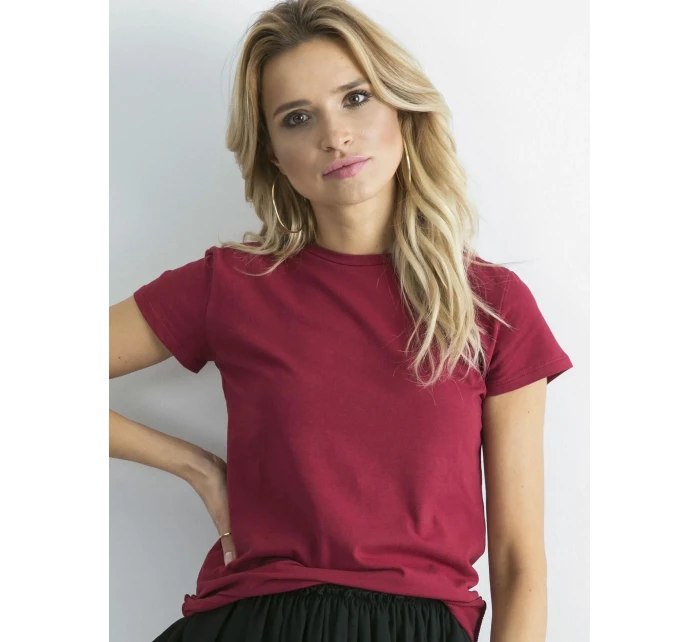 Tričko RV TS 4623.42 bordó
