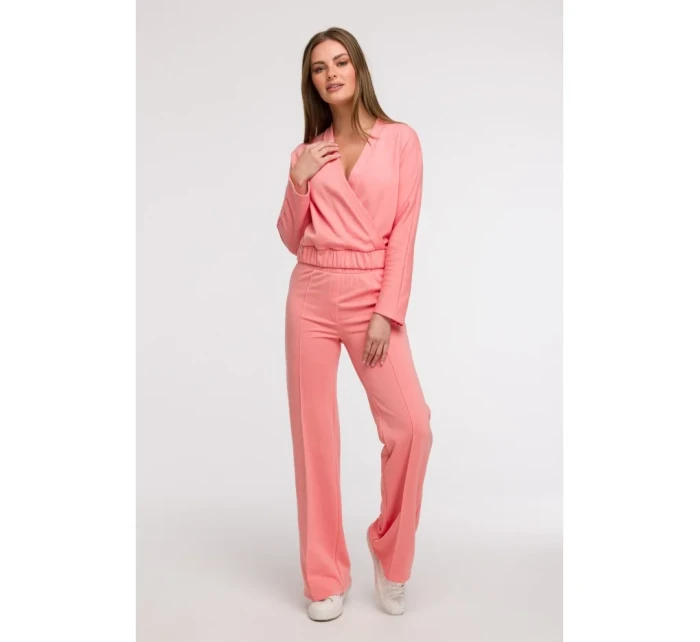 model 21047156 Zavinovací mikina korálová - BeWear