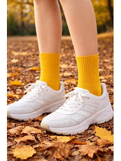 dámské žebrované ponožky model 17829752 - Wola