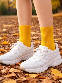 dámské žebrované ponožky model 17829752 - Wola