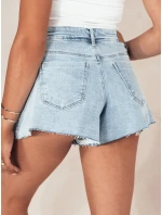 Dámské džínové šortky světle modré Dstreet model 21977725 - FashionStreet Dámské džínové šortky světle modré Dstreet model 21977725 - FashionStreet
