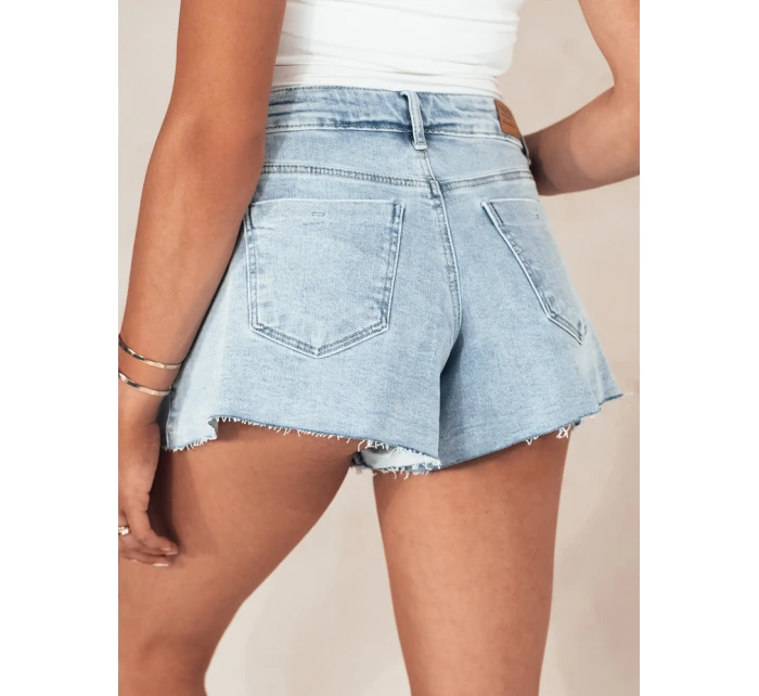 Dámské džínové šortky světle modré Dstreet model 21977725 - FashionStreet Dámské džínové šortky světle modré Dstreet model 21977725 - FashionStreet