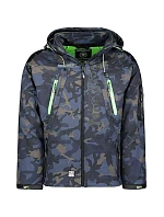 Pánská tmavě modrá softshellová bunda model 22306418 - Geographical Norway