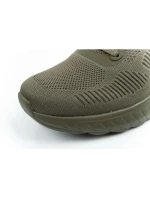 Pánska športová obuv Skechers Bobs Squad Chaos olive lightweight