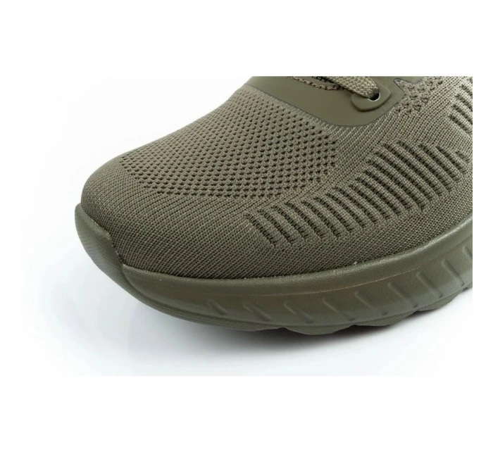 Pánska športová obuv Skechers Bobs Squad Chaos olive lightweight
