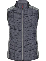 JN Dámská pletená hybridní vesta 02.0 light melange/anthracite melange model 22489231 - Daiber JN Dámská pletená hybridní vesta 02.0 light melange/anthracite melange model 22489231 - Daiber