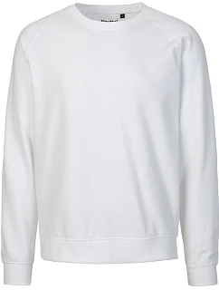 O Unisex raglánová mikina z bio bavlny white model 22504824 - Neutral