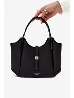Černá taška z imitace kůže model 22221063 - Flora&Co