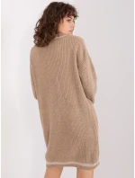 Sukienka BA SK  ciemny bezowy model 19014873 - FPrice