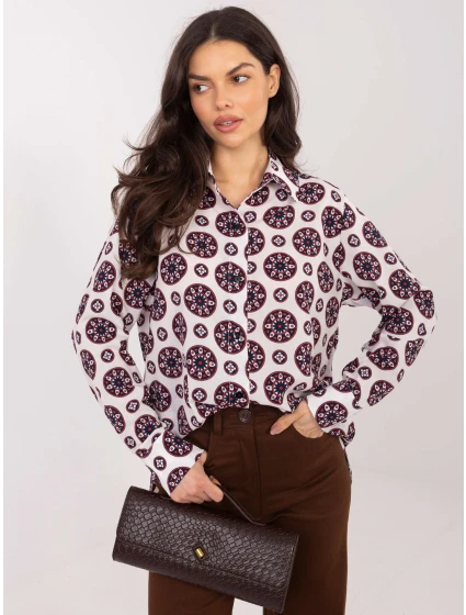 Košeľa LK KS 510190.20P červená