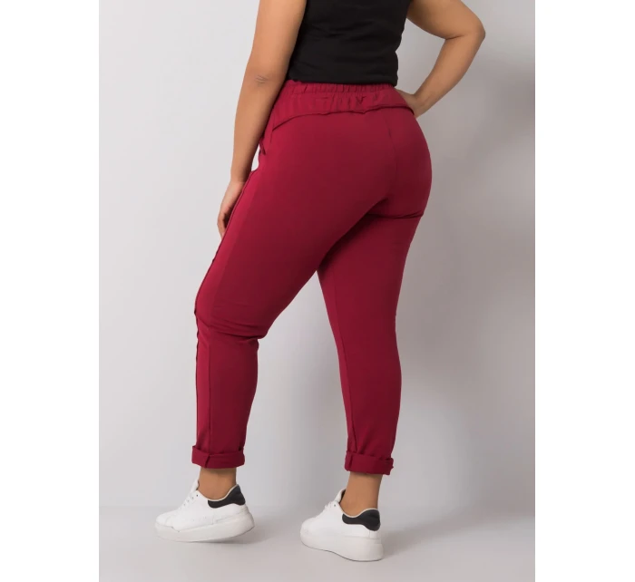 Tepláky RV DR 6300.19 bordó