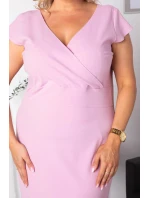 Dámske šaty SA616 staroružové - Karko