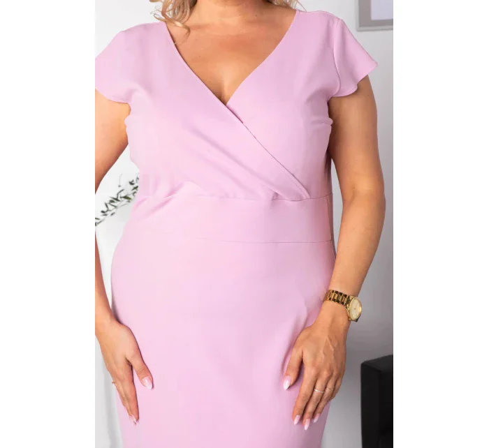 Dámske šaty SA616 staroružové - Karko