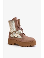 Šnurovací vyšší model 201003 Krok vo veľkom štýle