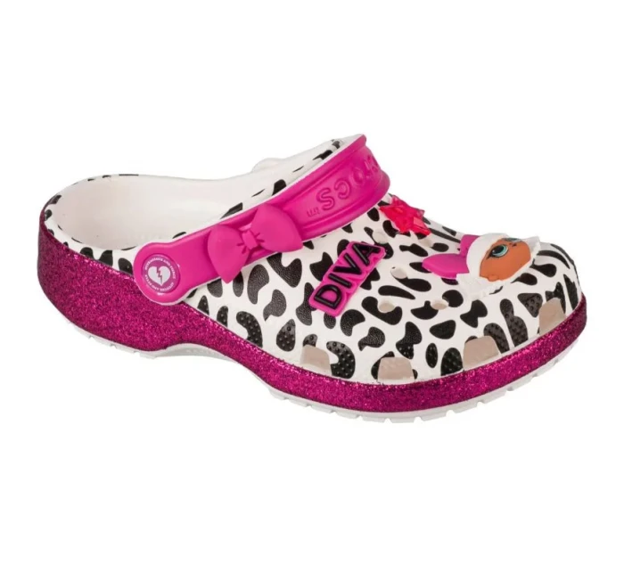 Crocs LOL Surprise Diva Girls Classic Clog Jr Clogs 209465-100