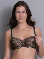 Fleur dojčiaca podprsenka s kosticami 5053 čierna - Anita Maternity