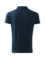 Bavlnená polokošeľa Heavy pánska tmavomodrá