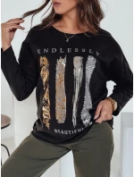 dámská halenka oversize černá Dstreet model 21982021 - FashionStreet