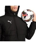 Kurtka męska Team Hooded Padded czarna 03 pánské model 21765548 - Puma