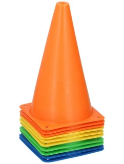 TRÉNINGOVÉ STĹPIKY SADA VÝŠKA 23CM 10KS DUNLOP