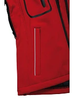 JN 1000 Pánská 3vrstvá zimní softshellová bunda model 22494761 red - Daiber