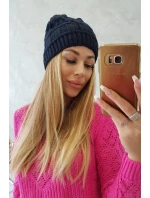 Fleecová čiapka Marta K231 navy blue Fleecová čiapka Marta K231 navy blue