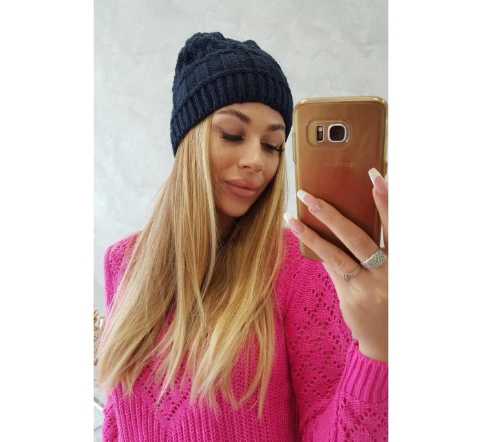 Fleecová čiapka Marta K231 navy blue Fleecová čiapka Marta K231 navy blue