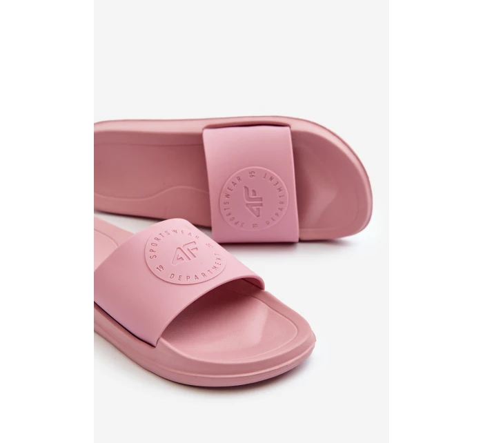 Damskie Klapki 4FMM00FFLIF045-56S Różowe Damskie Klapki 4FMM00FFLIF045-56S Różowe