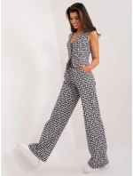 Nohavice LK SP 509563.20X sivá čierna