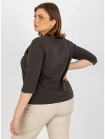Dámska blúzka RV BZ 8458.01P tmavá khaki - FPrice