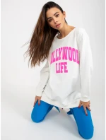 Mikina VI BL model 17846687 ecru - FPrice Mikina VI BL model 17846687 ecru - FPrice