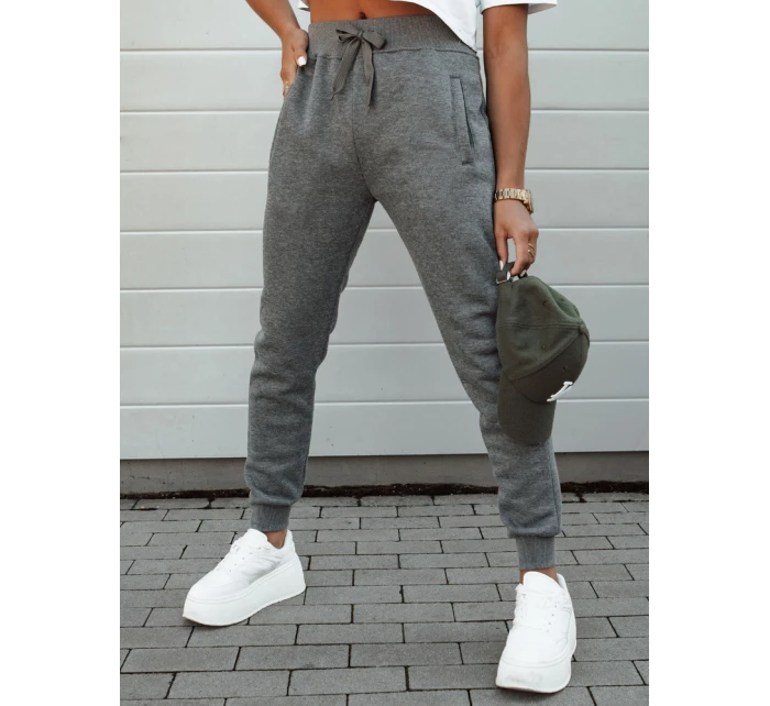 Dámske tepláky FITS tmavo šedé UY2185 Dámske tepláky FITS tmavo šedé UY2185