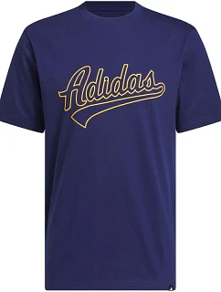 Pánské tričko adidas Varsity Tailsweep Graphic, tmavě modré  KH0387