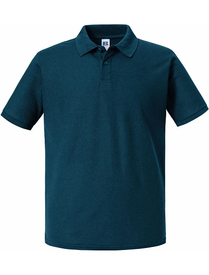 Russell Athletic 570M Pánske polo tričko z piké „Authentic Eco“ 10.570M petrol blue Russell Athletic 570M Pánske polo tričko z piké „Authentic Eco“ 10.570M petrol blue