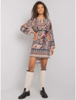 Šaty DHJ SK 5766 1.32X tmavo modrá