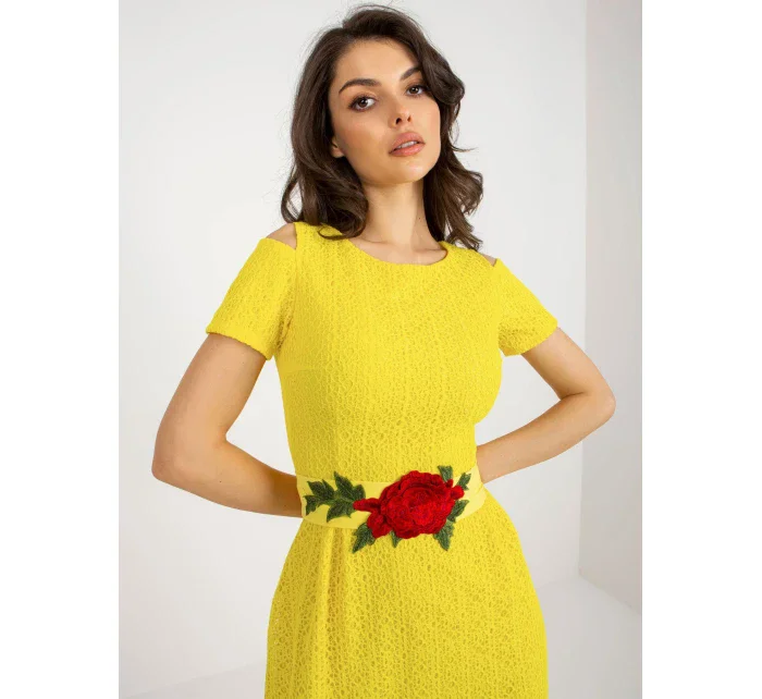 LK SK 506318 šaty.16P žltá