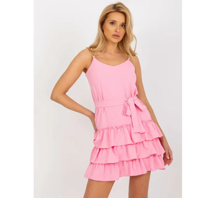 Dámske šaty LK SK 508614 šaty.57P ružová - FPrice