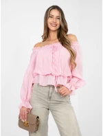 Blúzka MI BZ 27846.12 svetlo ružová