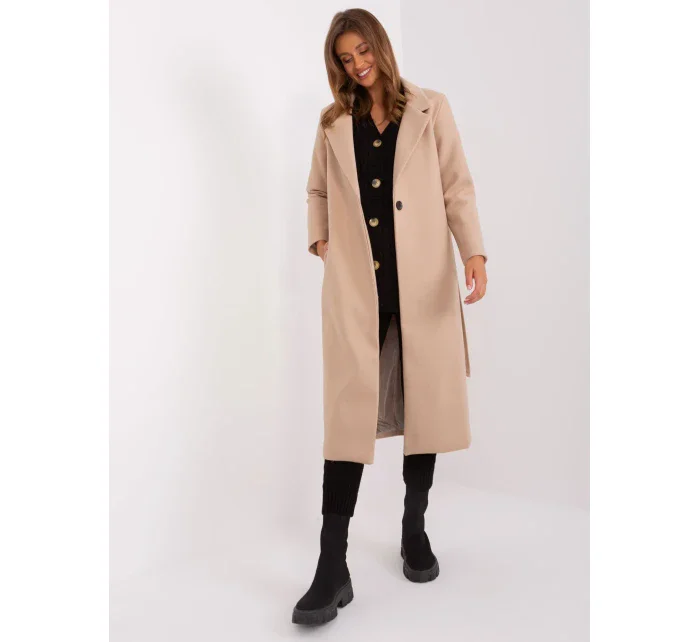 Płaszcz TW PL BI model 18987375 1.31 beżowy - FPrice