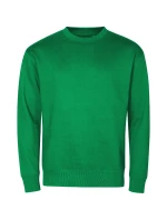 Posádková mikina unisex stredne zelená