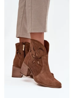 Topánky na podpätku model 222964 Krok vo veľkom štýle