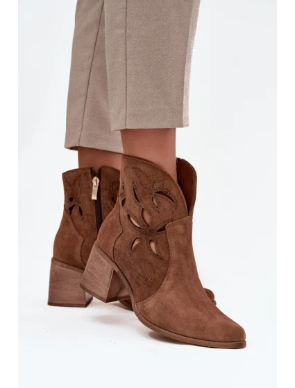 Topánky na podpätku model 222964 Krok vo veľkom štýle