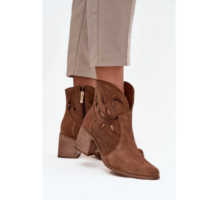 Topánky na podpätku model 222964 Krok vo veľkom štýle