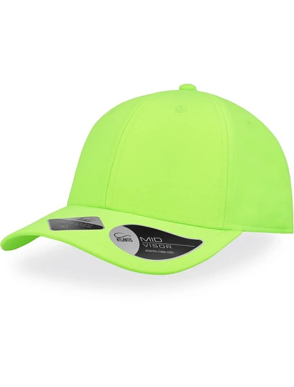 Atlantis Headwear Recy Feel 6-panelová čiapka „Recy Feel“ 33.6080 zelená fluo