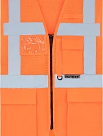 Korntex KXEXQ – Athens Hi-Vis multifunkčná vesta 76.XEXQ, vysoká viditeľnosť, oranžová